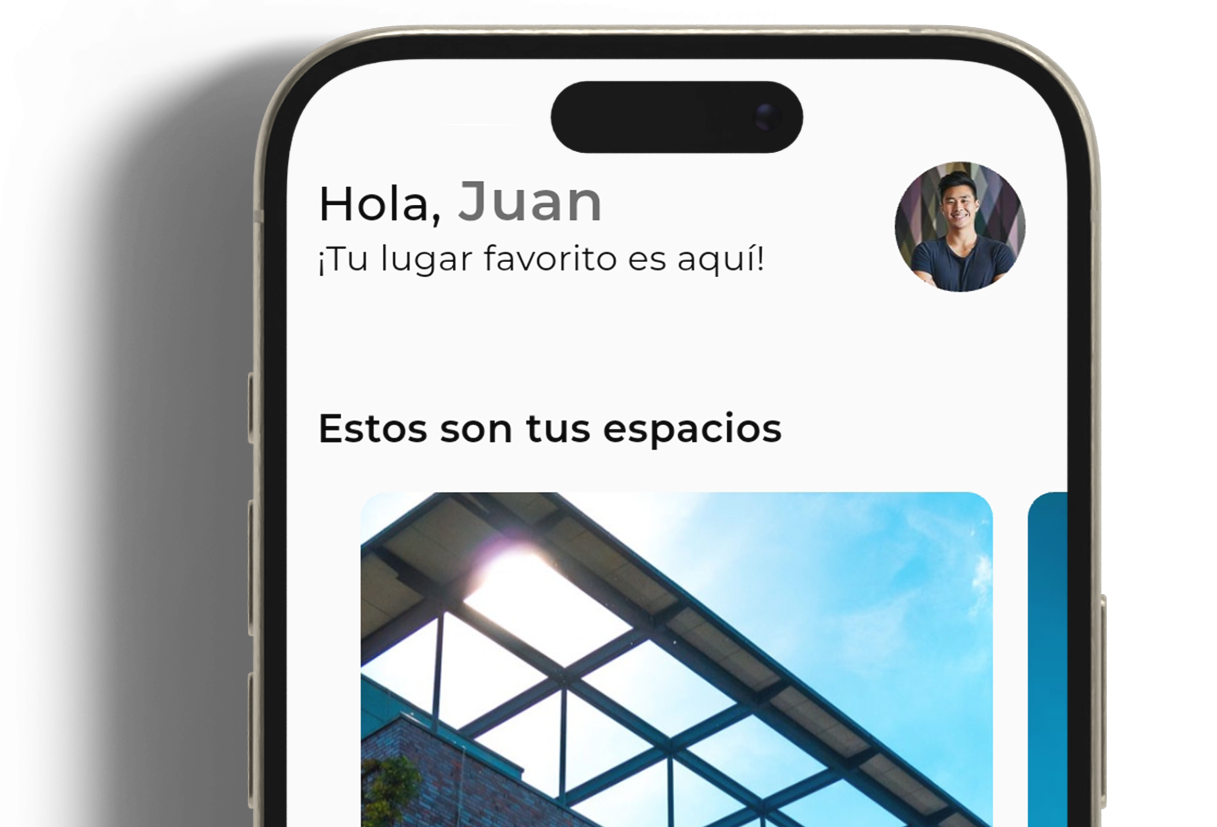 Blue Lion mobile app mockup